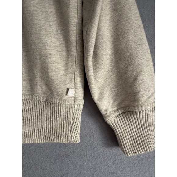 Lauren Ralph Lauren Sweatshirt Women L Full Zip Mock Neck Gray Spring Pickleball - Picture 12 of 13